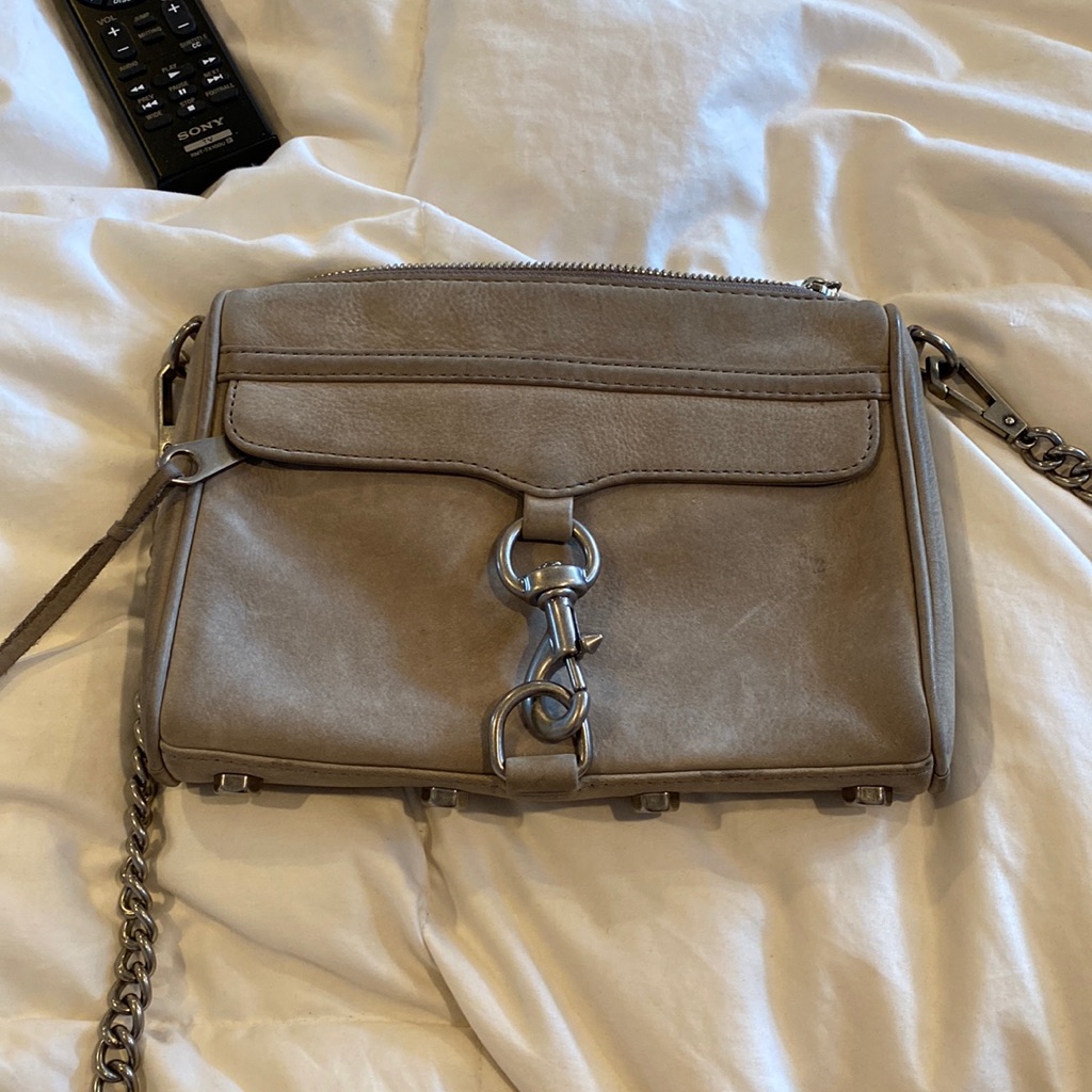 Gray Suede Mini Mac
